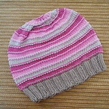 Tahki Yarns Striped Hoodie & Hat Knitting Pattern