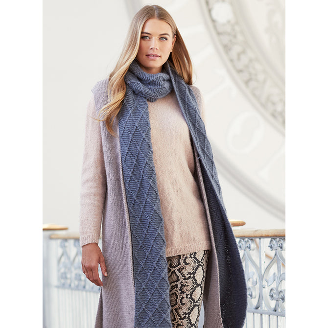 Rowan 10 Scarf Knitting Pattern