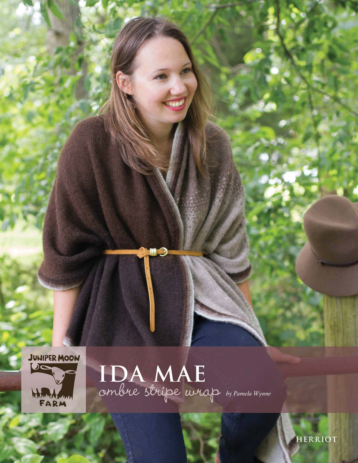 Juniper Moon Farm Ida Mae Wrap Knitting Pattern