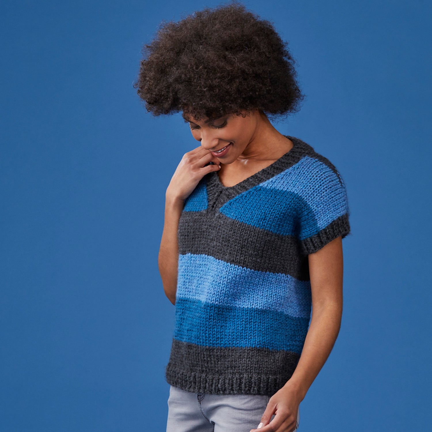 Tahki Yarns Oakley Pullover Knitting Pattern