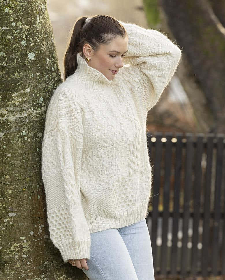 Elje Sweater in Viking Garn Viking Wool