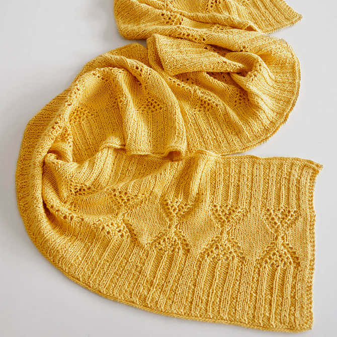 Blue Sky Fibers Czarina Wrap Knitting Pattern