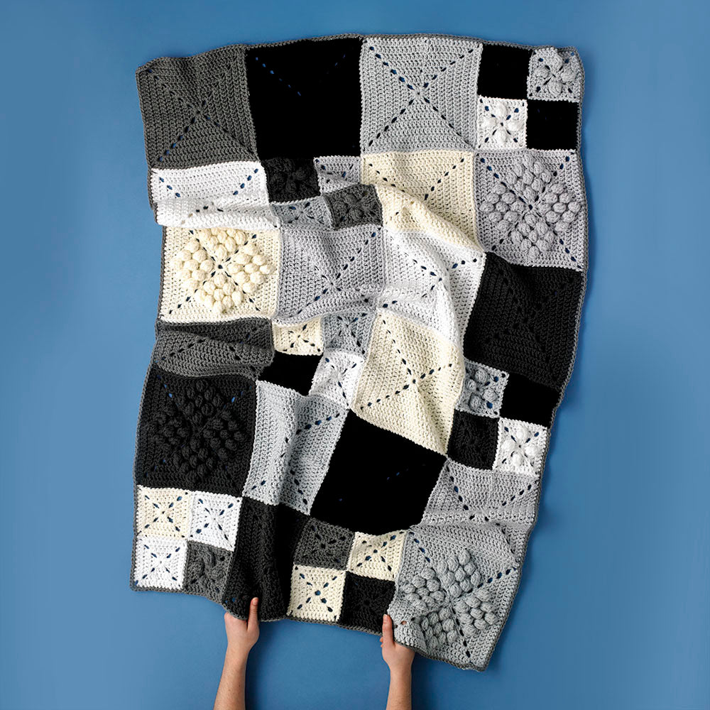 Paintbox Yarns Broadway Blanket Crochet Pattern