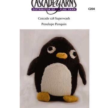 Penelope Penquin Toy Knitting Pattern