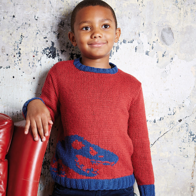 Rowan Dino Jumper Knitting Pattern