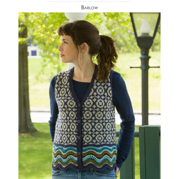 Classic Elite Yarns Barlow Vest Knitting Pattern