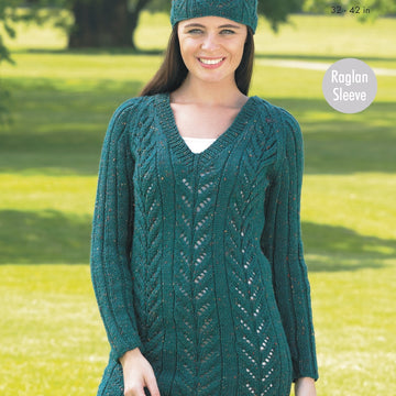 Sweater, Tunic & Hats Knitting Pattern