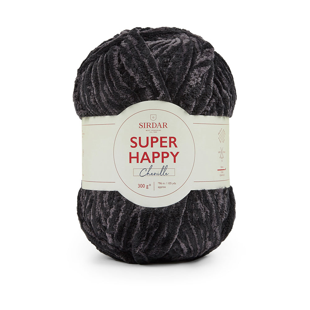 Sirdar Super Happy Chenille Yarn - Polyester Super Chunky