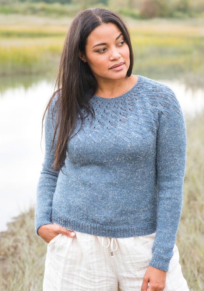 Zoey Sweater Jumper Knitting Pattern