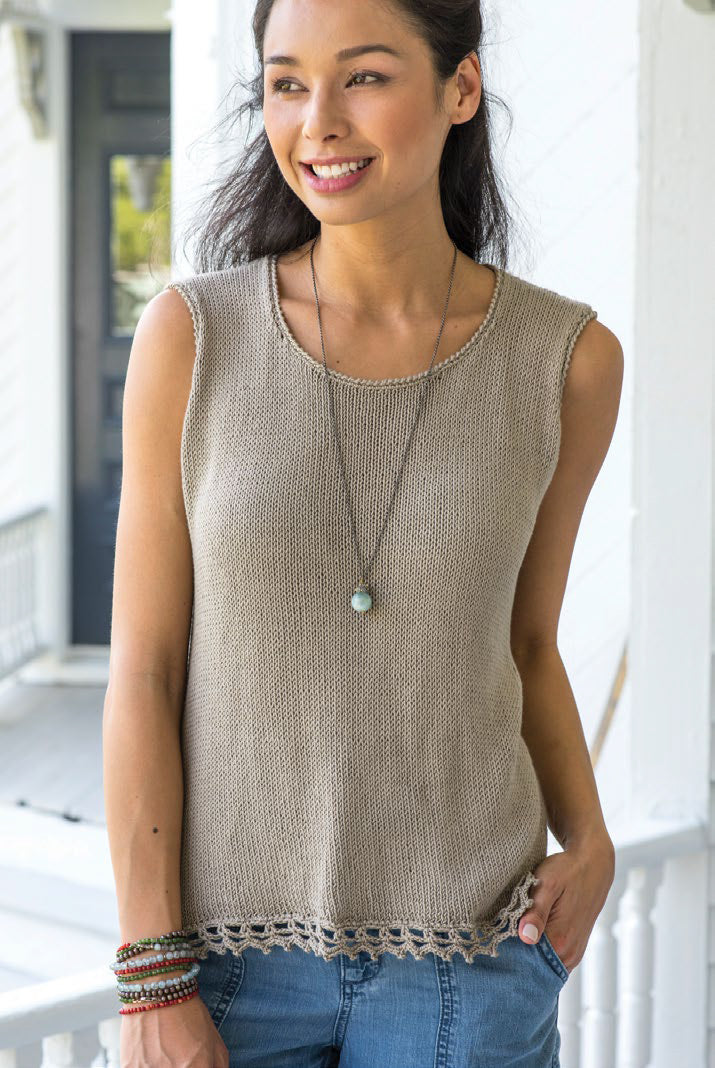 Berroco Malaga Tank Jumper Knitting Pattern