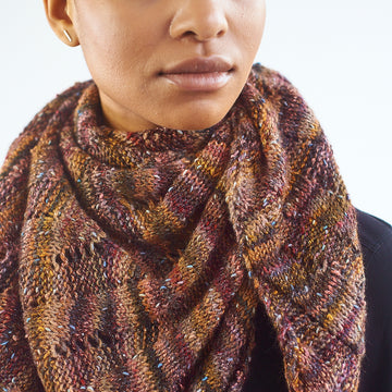 Berroco Carob Wrap Knitting Pattern