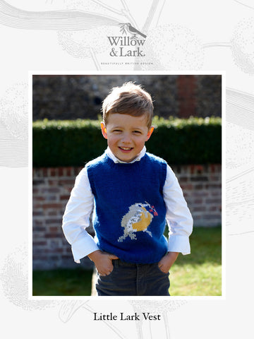 Willow & Lark Little Lark Vest Knitting Pattern