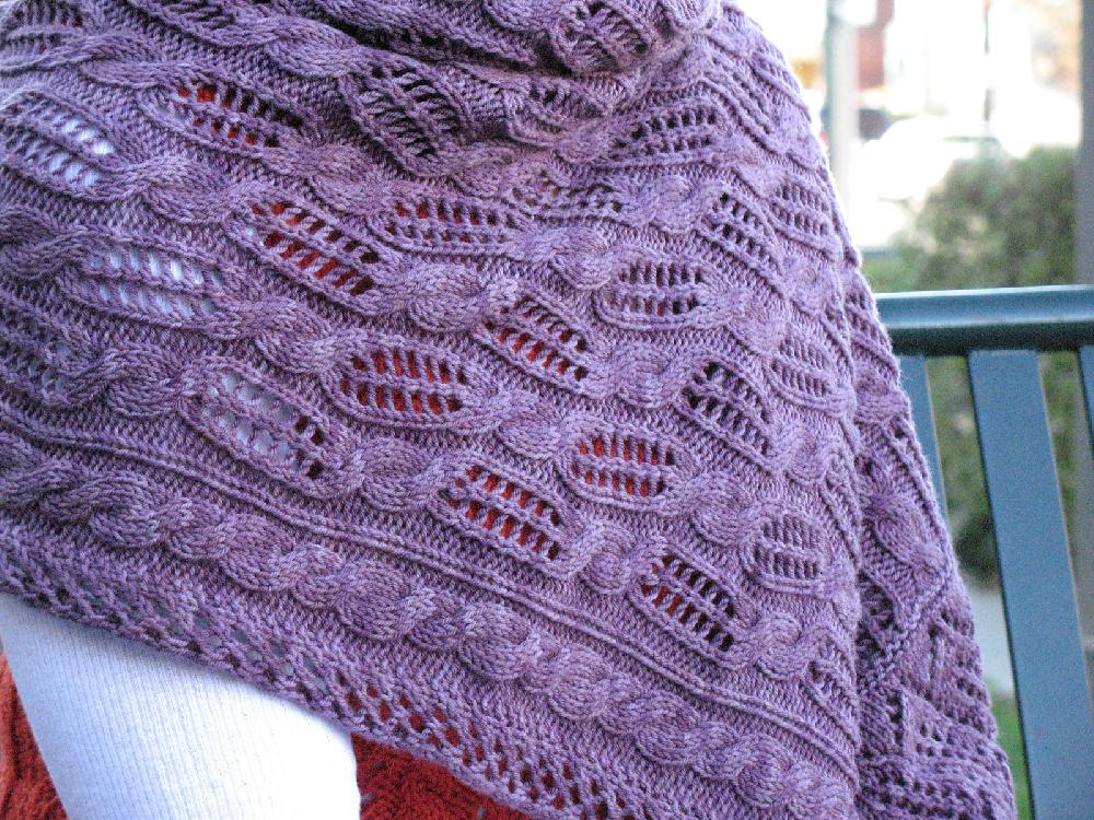 Mosey Cable Lace Wrap