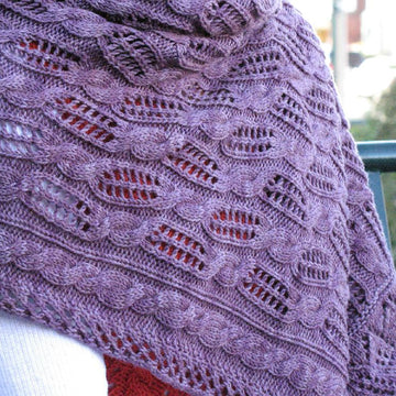 Mosey Cable Lace Wrap