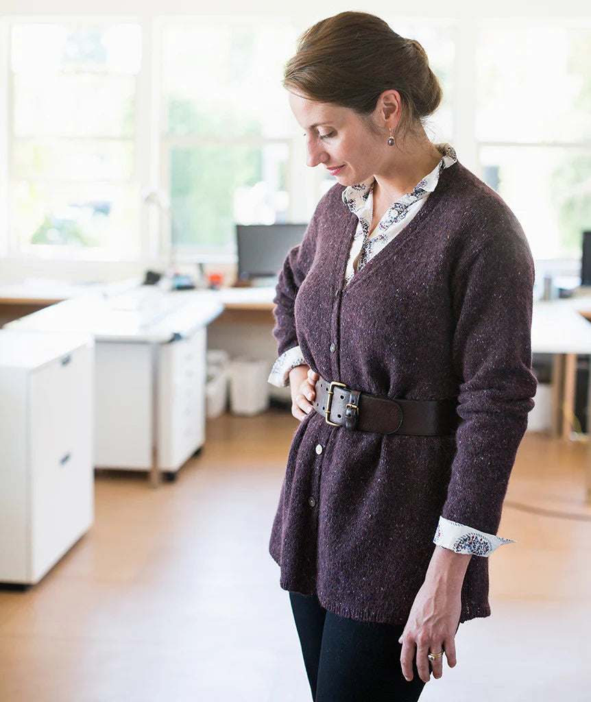 Churchmouse Studio Go-To Cardigan Knitting Pattern
