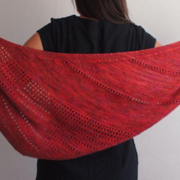 Popp:y shawl