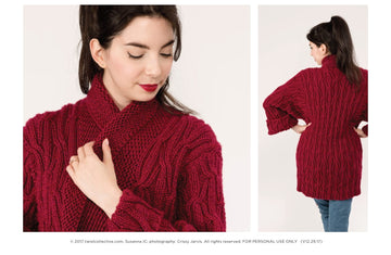Twist Collective Sardonyx Cardigan Knitting Pattern