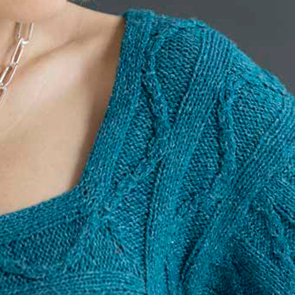 Elsebeth Lavold Lotte Pullover Jumper Knitting Pattern