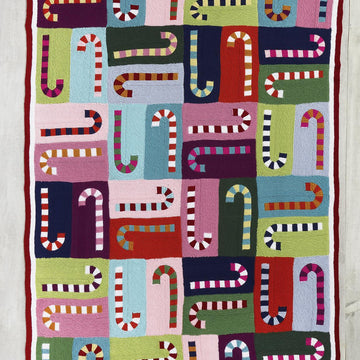 Candy Canes Blanket