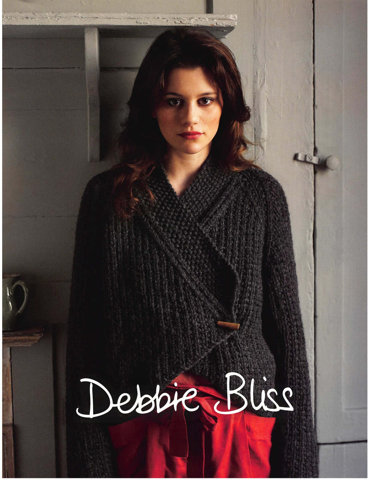 Debbie Bliss Wrapover Jacket Knitting Pattern