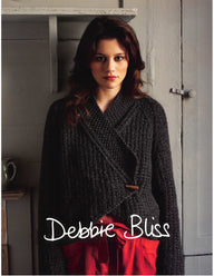 Debbie Bliss Wrapover Jacket Knitting Pattern