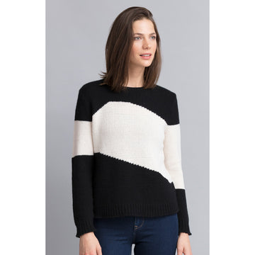 String Grace Colorblock Pullover Jumper Knitting Pattern