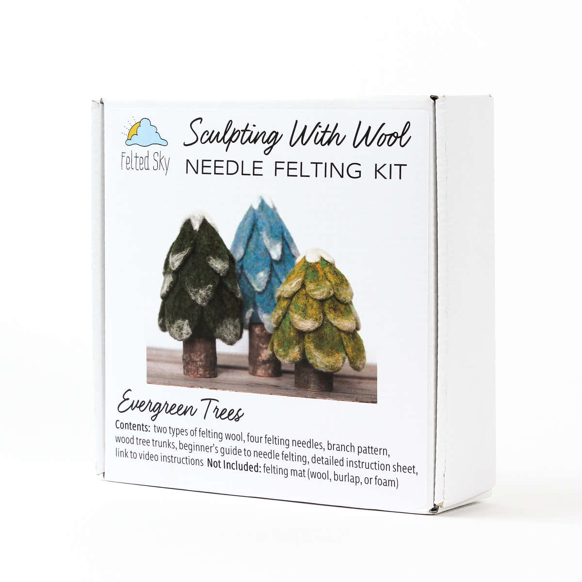 Felted Sky Needle Felting Kit