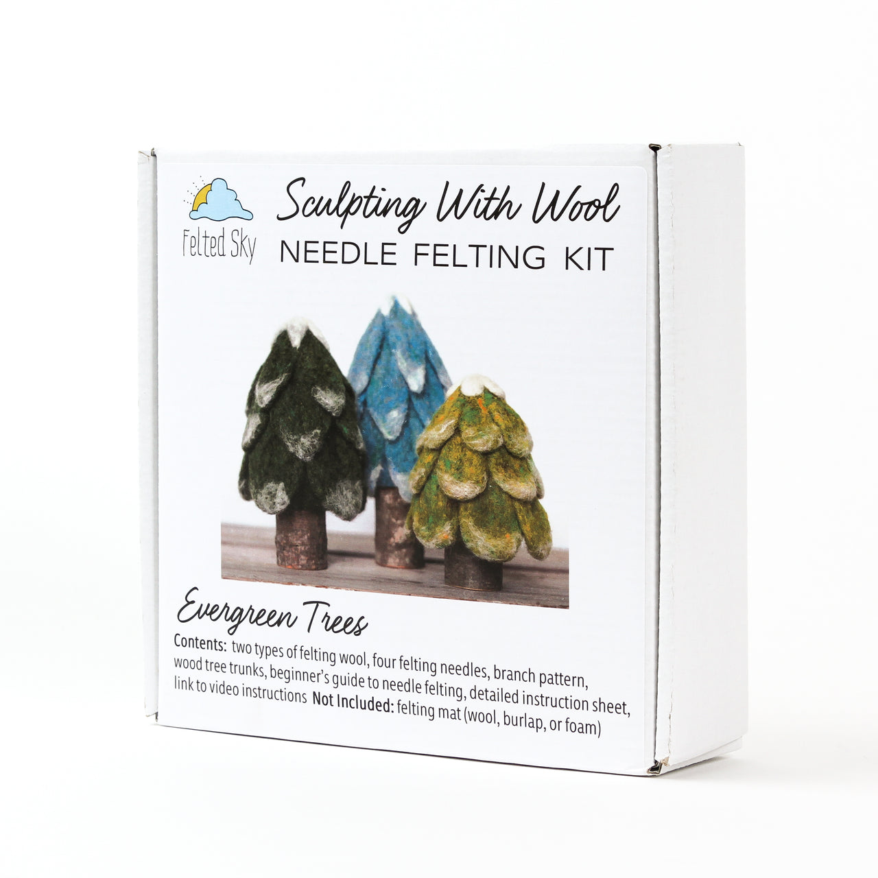 Felted Sky Needle Felting Kit