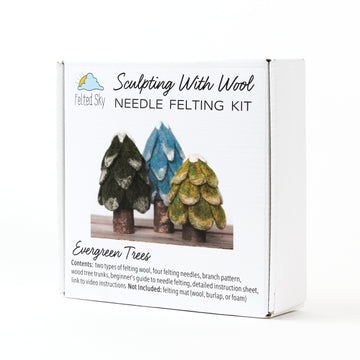Felted Sky Needle Felting Kit