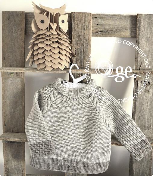 Driftwood Sweater, Top Down - P127