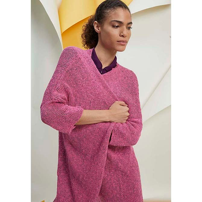 Lang 267-12 Long Cardigan Knitting Pattern