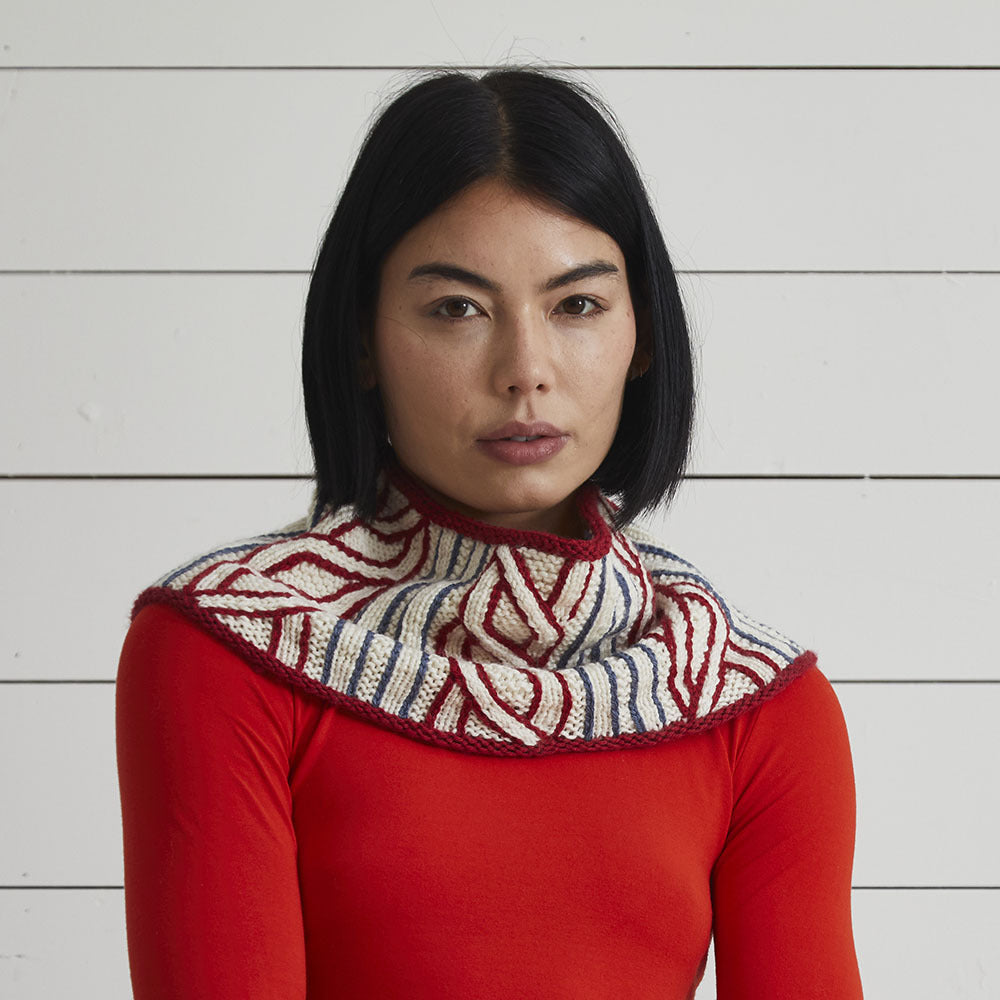 Debbie Bliss Anna Cowl Knitting Pattern