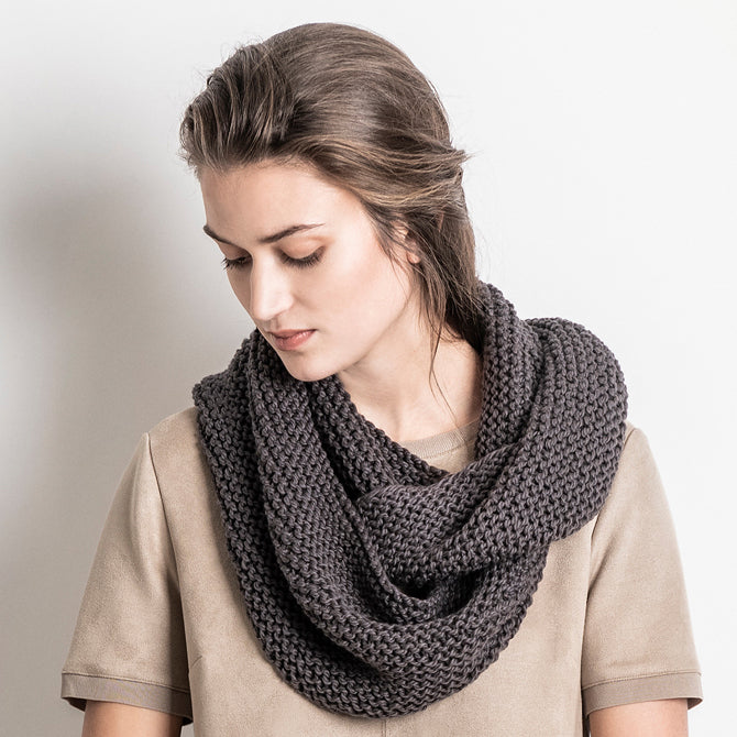 Blue Sky Fibers Elizabeth Cowl Knitting Pattern