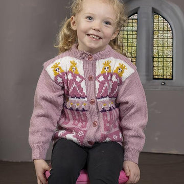 Signe Cardigan in Viking of Norway Alpaca Storm PDF