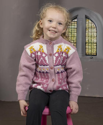 Signe Cardigan in Viking of Norway Alpaca Storm PDF