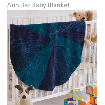 Annular Baby Blanket in Malabrigo Merino Worsted Gradient Set - (Free)