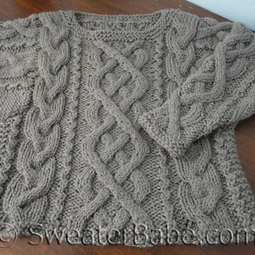 #165 Ultimate Chunky Cabled Sweater