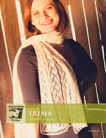 Irima Rectangular Stole Wrap Knitting Pattern