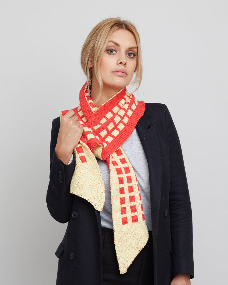 MillaMia Dagmar Scarf Knitting Pattern