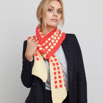 MillaMia Dagmar Scarf Knitting Pattern