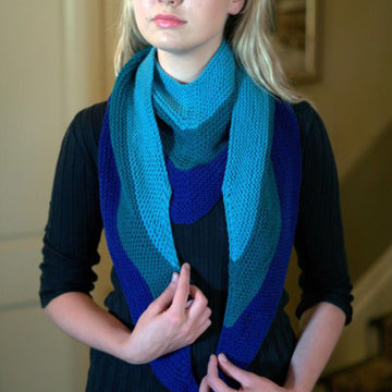 Triangle Scarf Knitting Pattern