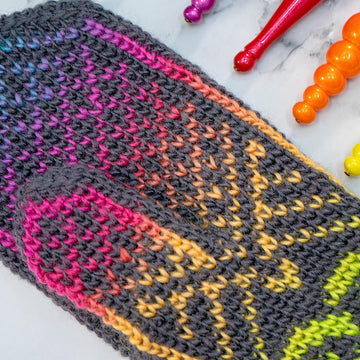Unicorn Crochet Mittens
