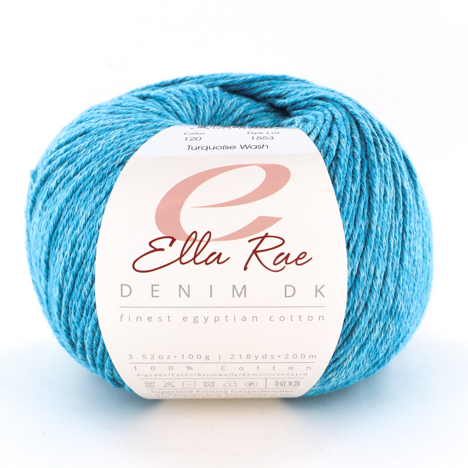 Ella Rae Denim DK Yarn - Cotton DK