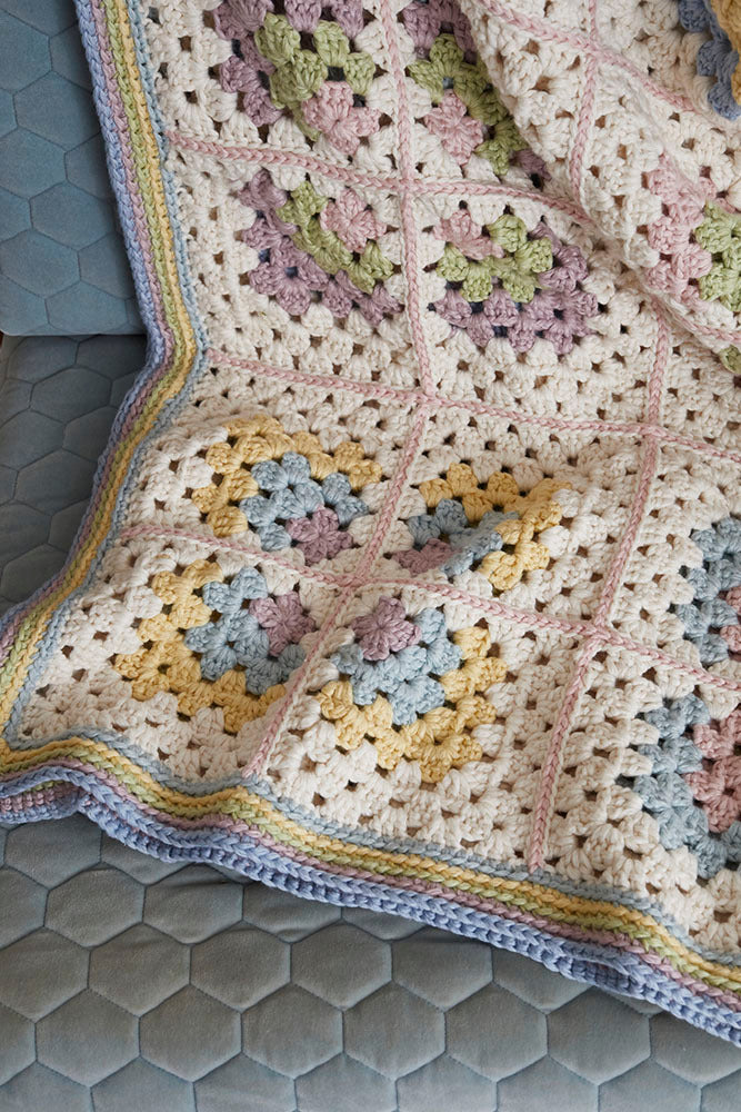 Debbie Bliss Patchwork Crochet Blanket Pattern