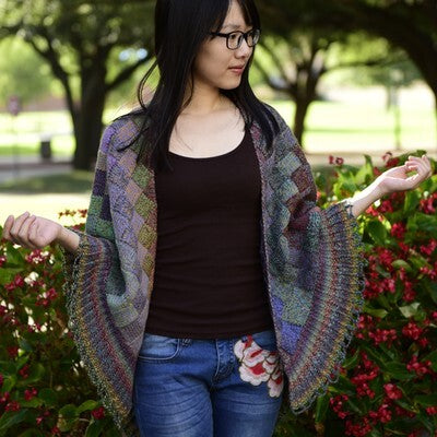 Jojoland Autumn Wrap Knitting Pattern