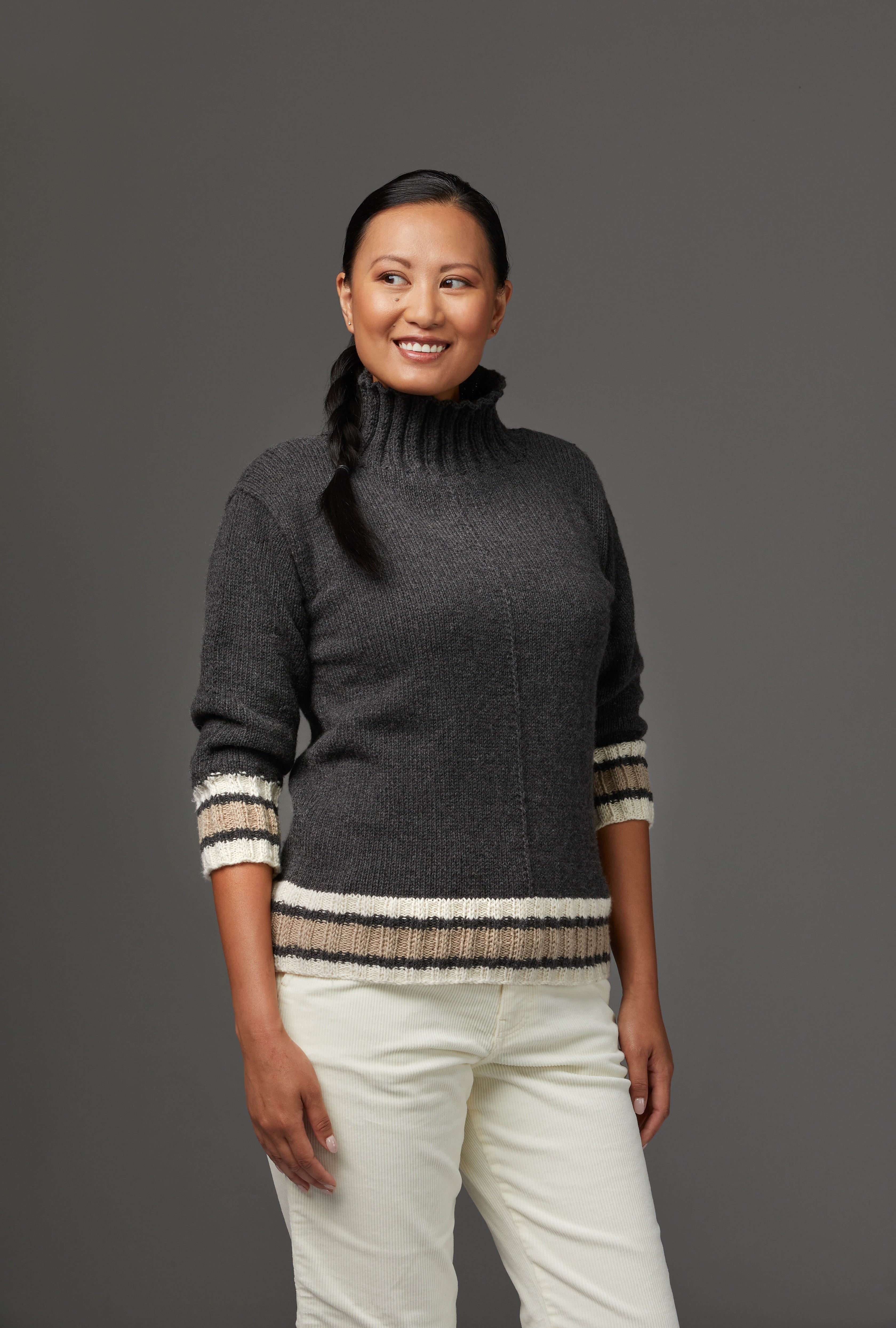 Valley Yarns Newport Jumper Knitting Pattern