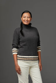 Valley Yarns Newport Jumper Knitting Pattern
