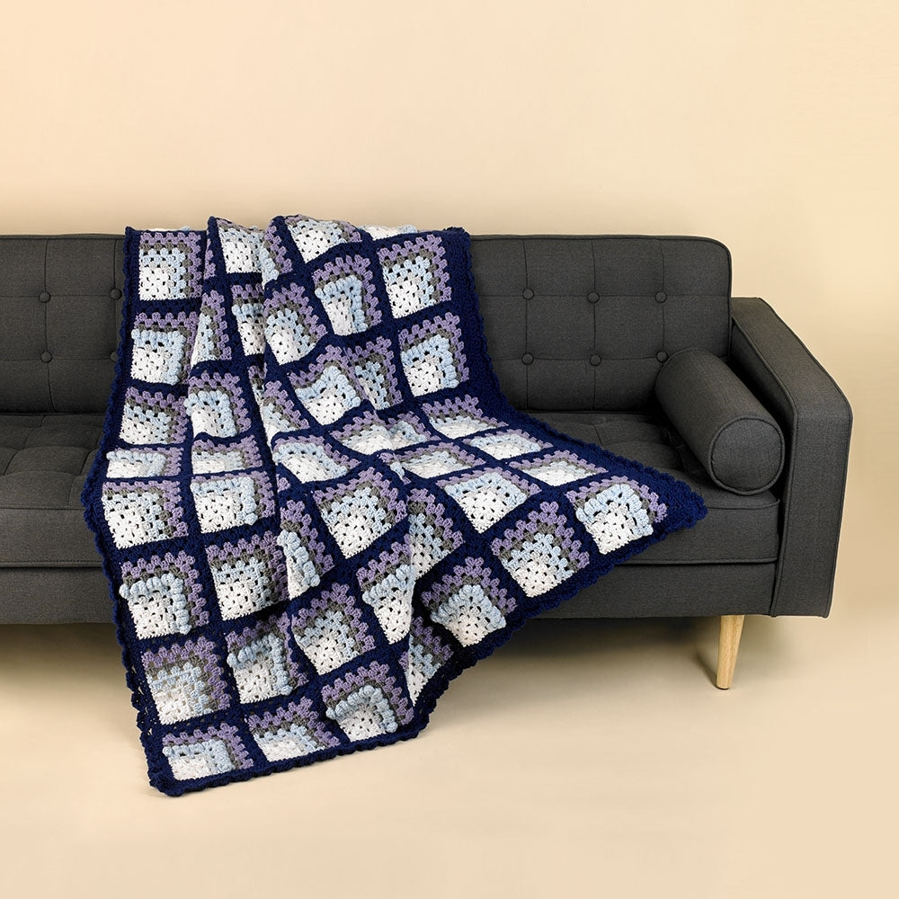 Paintbox Yarns Amour Blanket Crochet Pattern