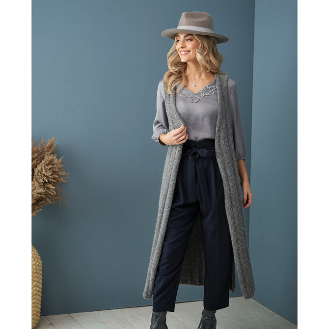 Rowan Sleeveless Jacket Waistcoat Knitting Pattern