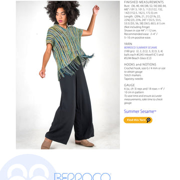 Berroco Maisie Jumper Crochet Pattern